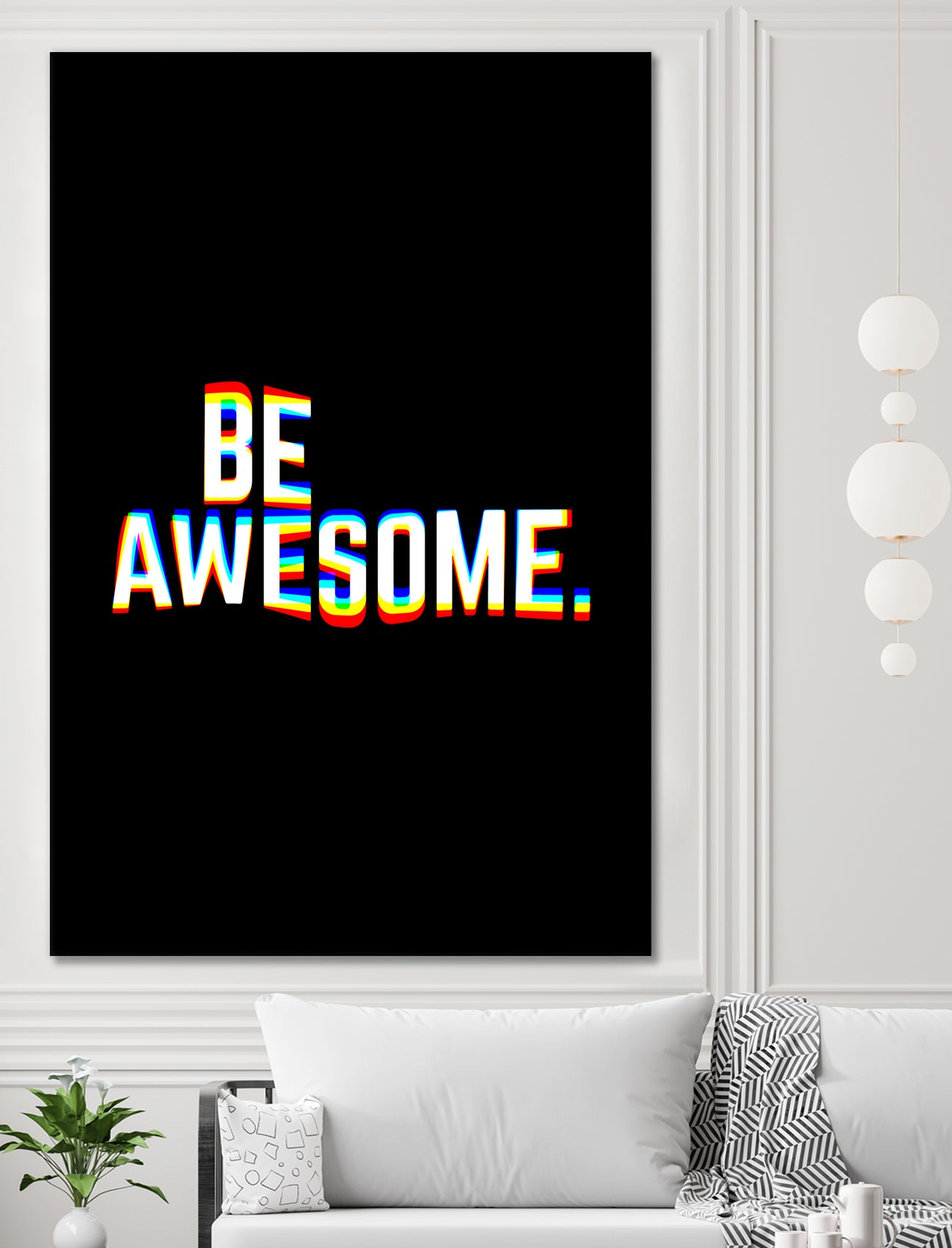 Be Awesome by Afif Quilimo on GIANT ART - black digital painting