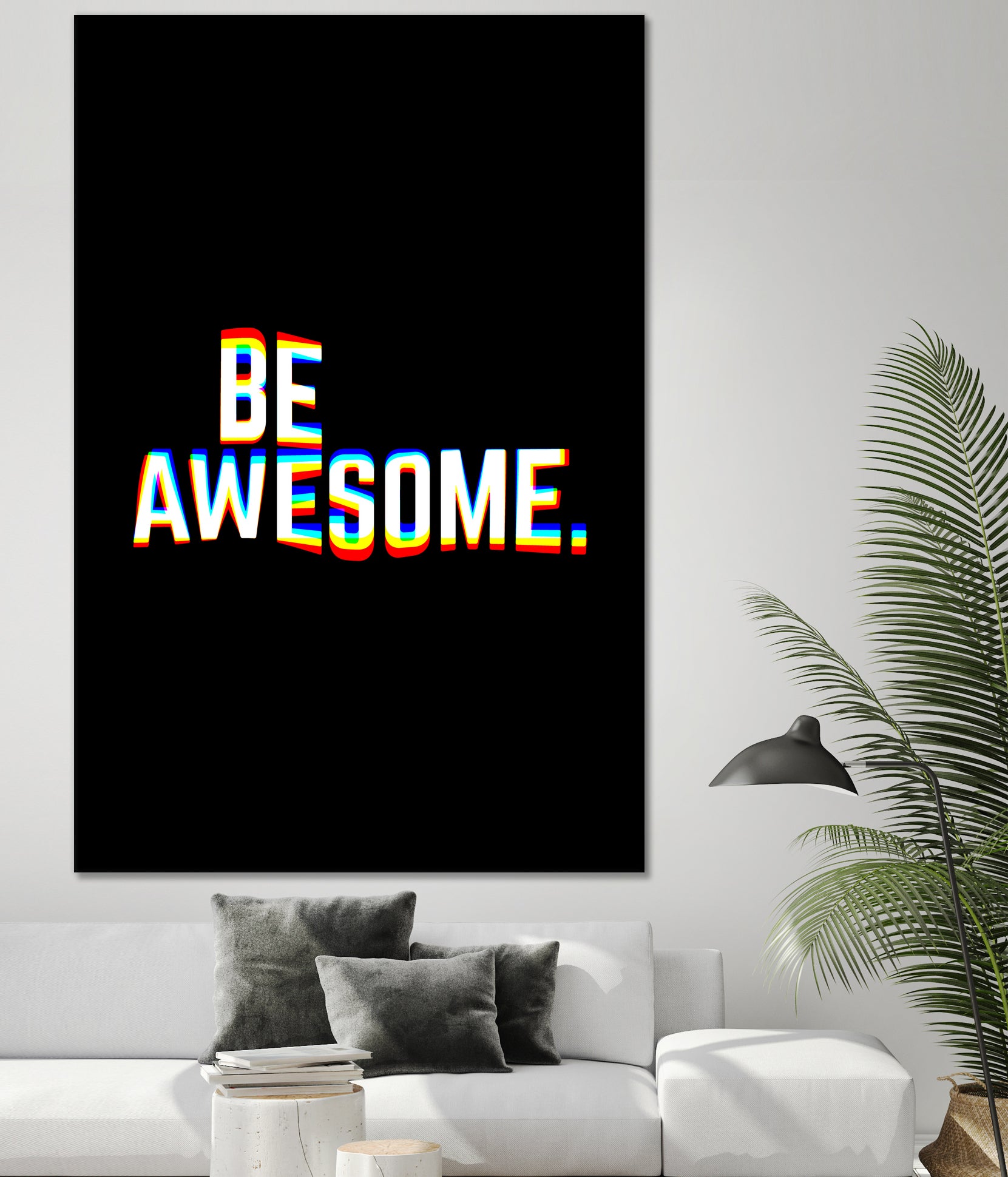 Be Awesome by Afif Quilimo on GIANT ART - black digital painting