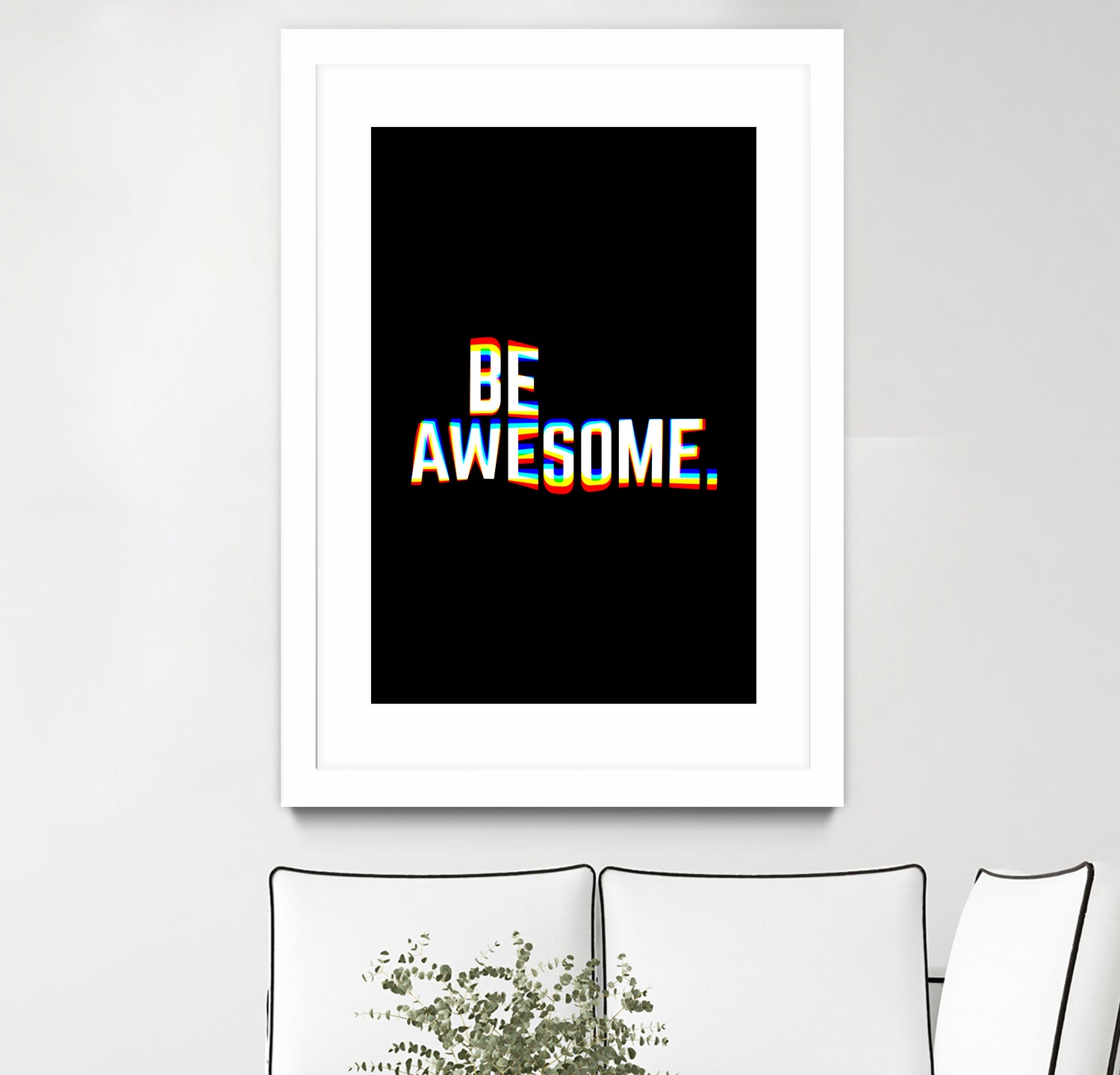 Be Awesome by Afif Quilimo on GIANT ART - black digital painting