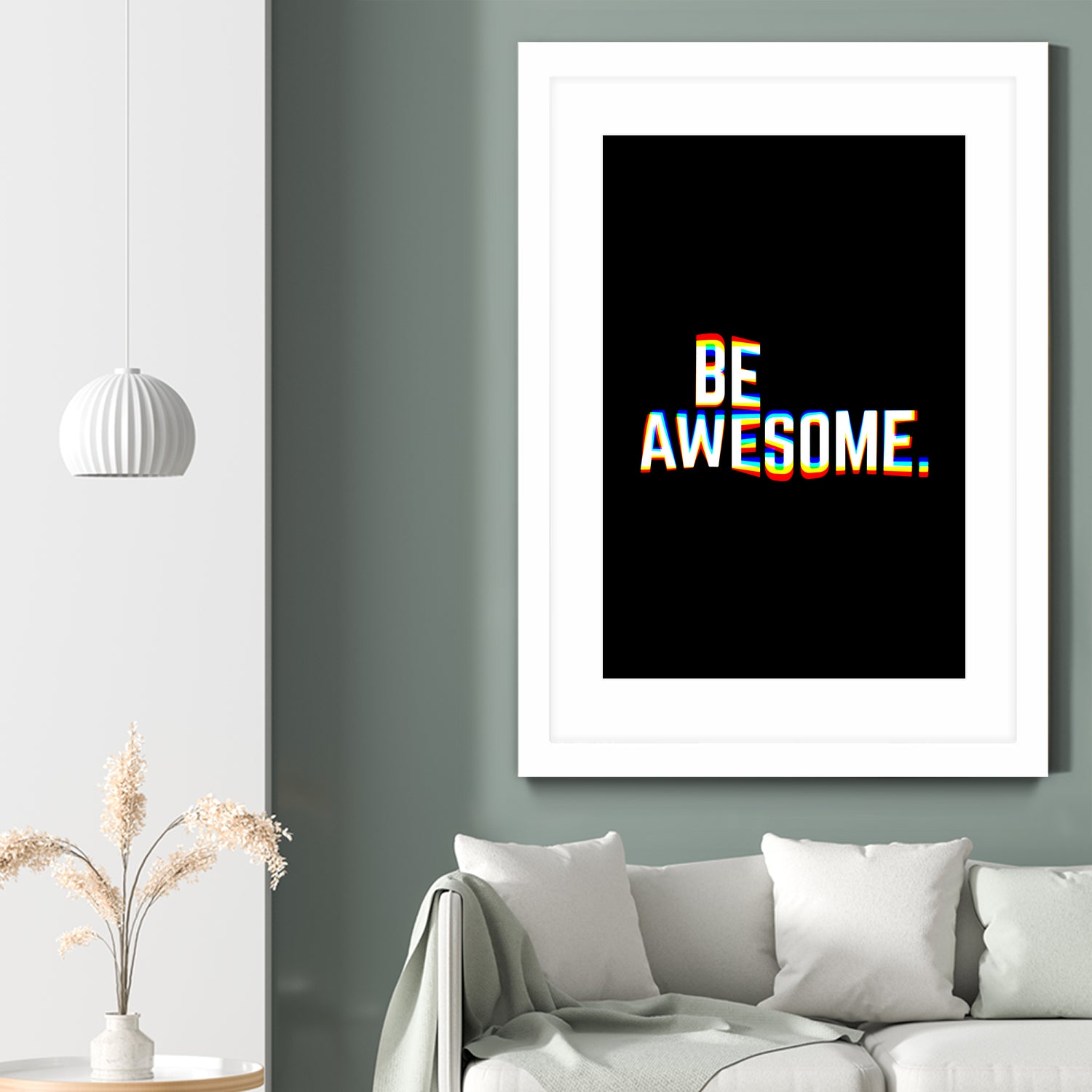 Be Awesome by Afif Quilimo on GIANT ART - black digital painting