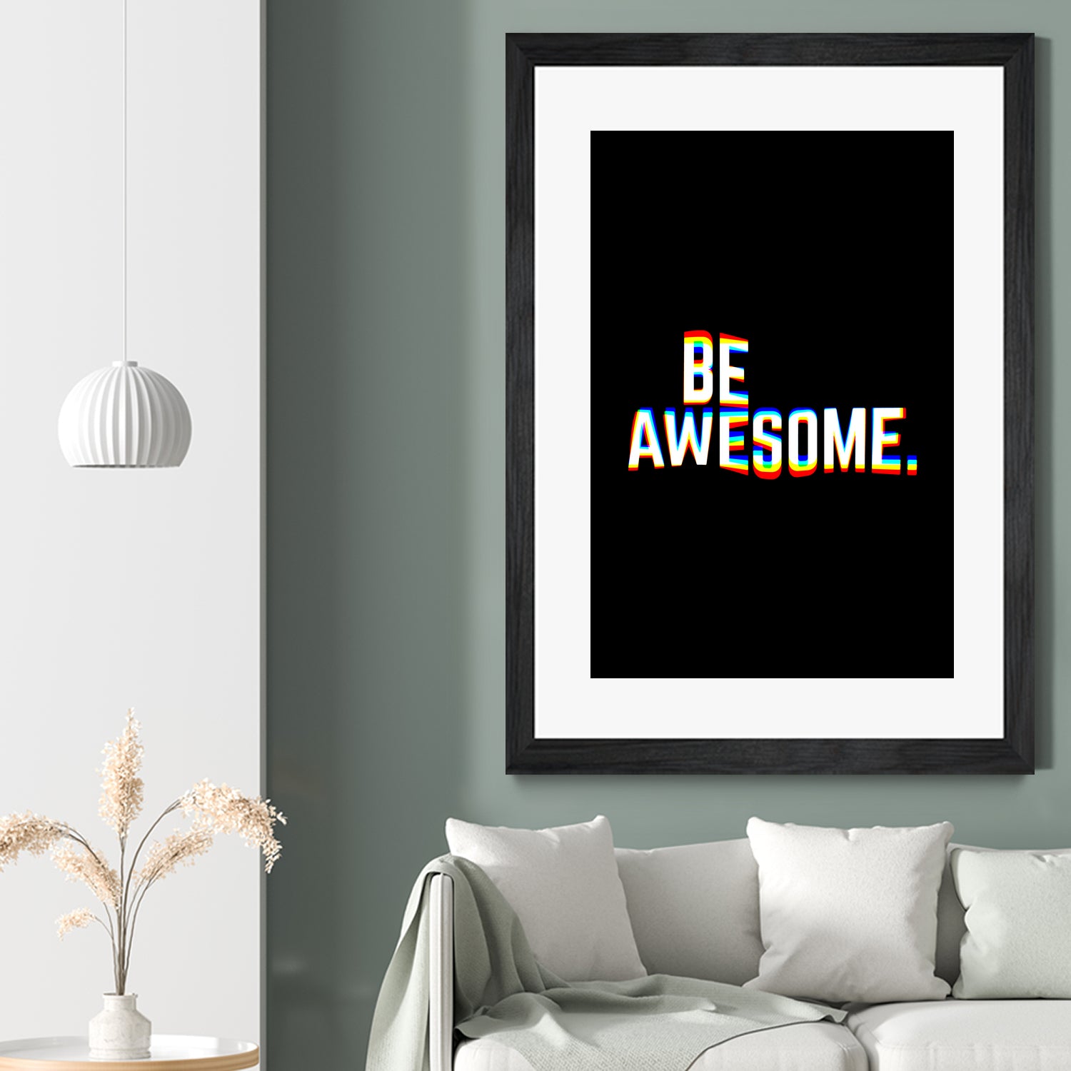 Be Awesome by Afif Quilimo on GIANT ART - black digital painting