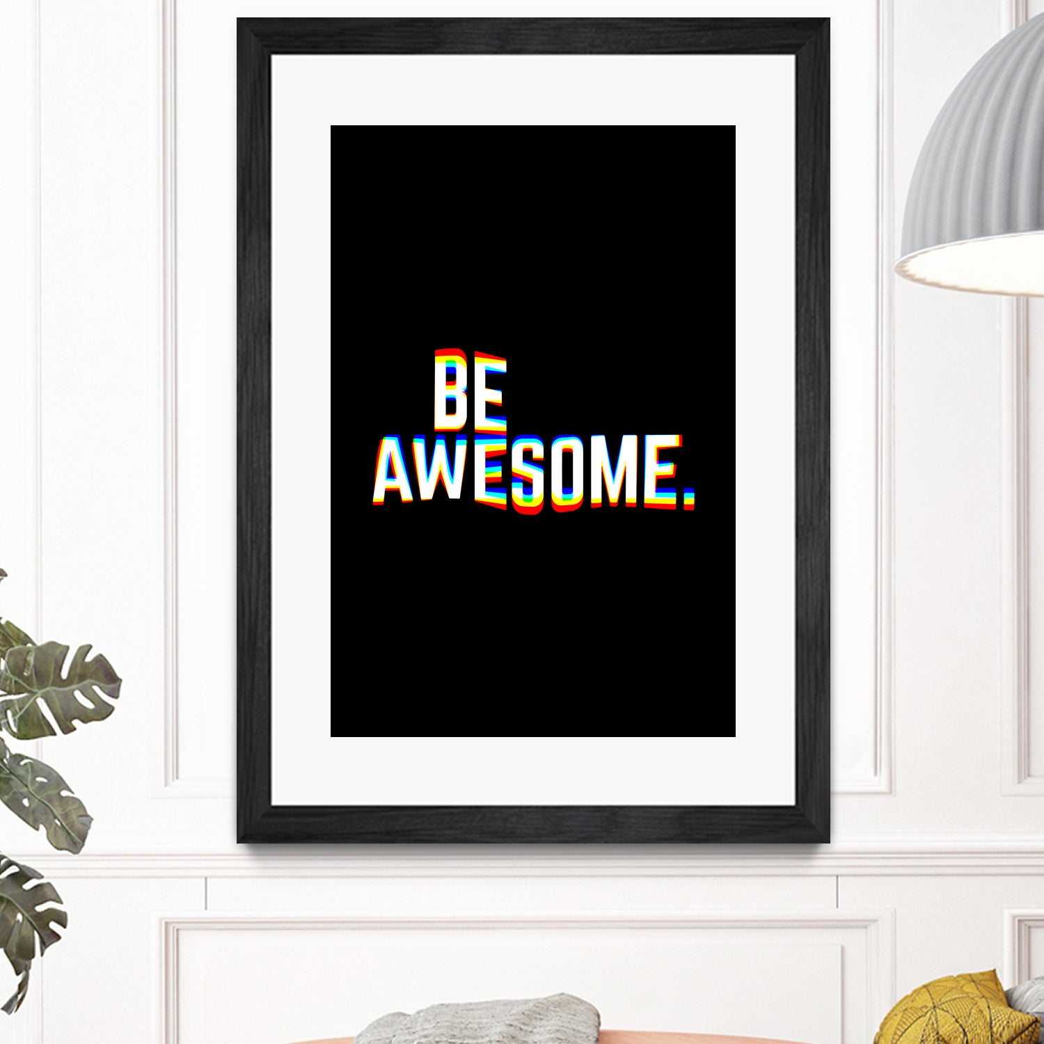 Be Awesome by Afif Quilimo on GIANT ART - black digital painting