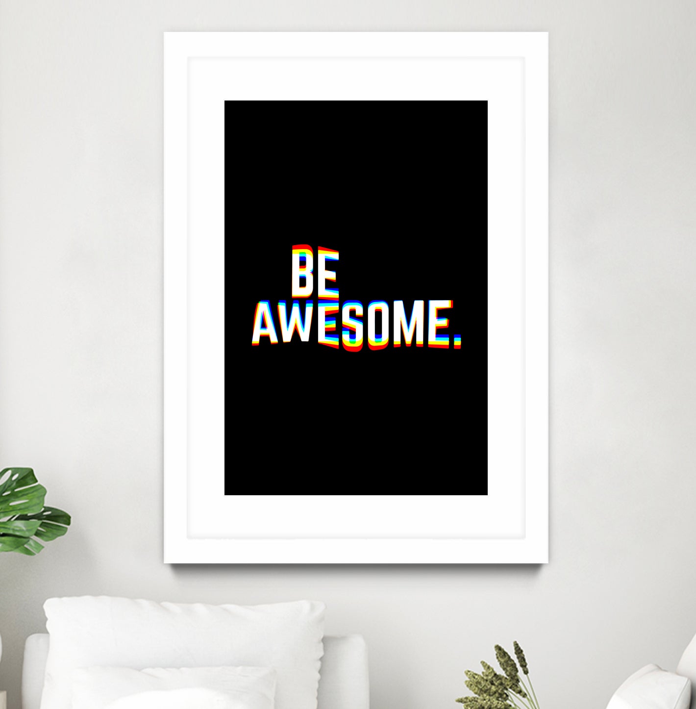 Be Awesome by Afif Quilimo on GIANT ART - black digital painting