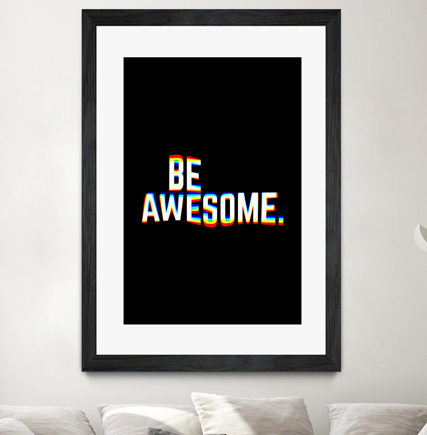 Be Awesome by Afif Quilimo on GIANT ART - black digital painting