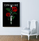 Camouflage by Afif Quilimo on GIANT ART - black digital painting