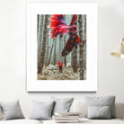 Forest Betta by GEN Z by Rigaud Mickaël on GIANT ART - red photo illustration