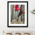 Forest Betta by GEN Z by Rigaud Mickaël on GIANT ART - red photo illustration