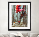 Forest Betta by GEN Z by Rigaud Mickaël on GIANT ART - red photo illustration