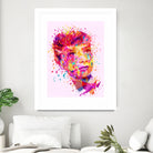 Audrey by Alessandro Pautasso on GIANT ART - pink digital painting