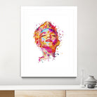 Marilyn White by Alessandro Pautasso on GIANT ART - white digital painting