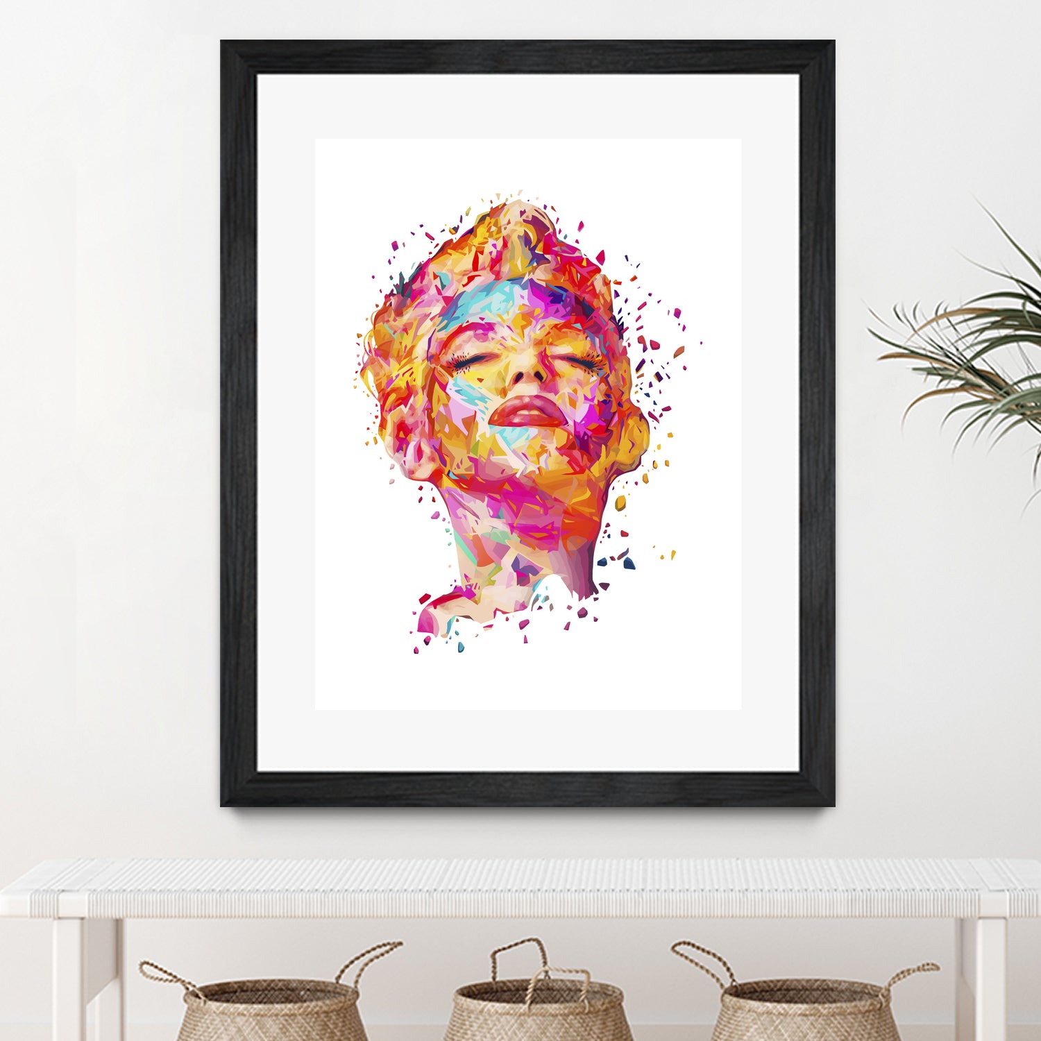 Marilyn White by Alessandro Pautasso on GIANT ART - white digital painting