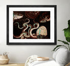 Old Time Octopus by Sharon Coty on GIANT ART - brown photo manipulation