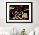 Old Time Octopus by Sharon Coty on GIANT ART - brown photo manipulation