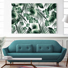 Tropical Jungle Leaves 7  by Anitas Bellas Art on GIANT ART - green botanical leaves