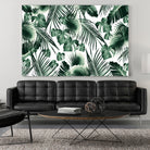 Tropical Jungle Leaves 7  by Anitas Bellas Art on GIANT ART - green botanical leaves