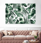 Tropical Jungle Leaves 7  by Anitas Bellas Art on GIANT ART - green botanical leaves