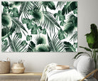 Tropical Jungle Leaves 7  by Anitas Bellas Art on GIANT ART - green botanical leaves