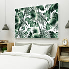 Tropical Jungle Leaves 7  by Anitas Bellas Art on GIANT ART - green botanical leaves