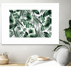 Tropical Jungle Leaves 7  by Anitas Bellas Art on GIANT ART - green botanical leaves