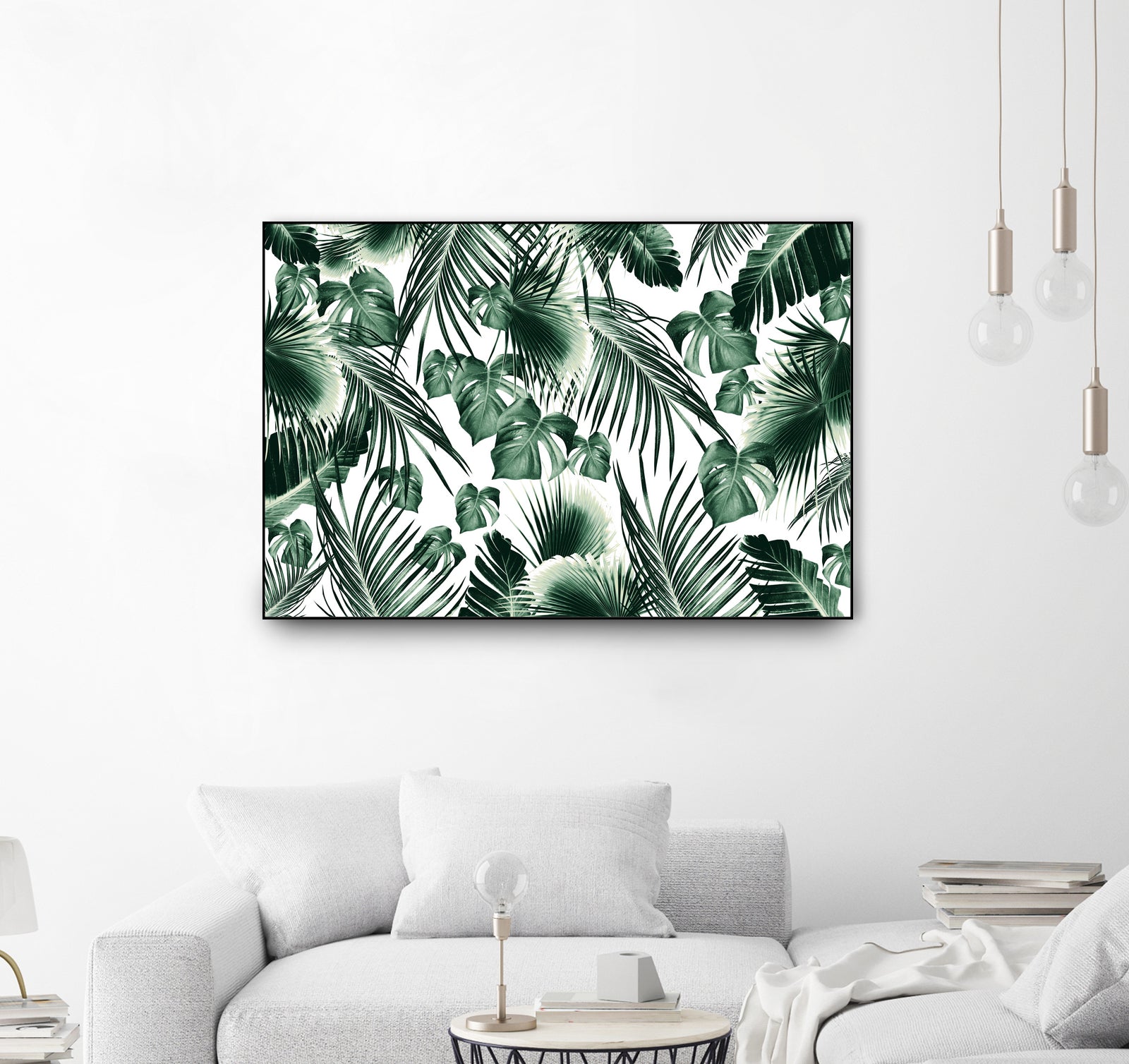 Tropical Jungle Leaves 7  by Anitas Bellas Art on GIANT ART - green botanical leaves