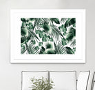 Tropical Jungle Leaves 7  by Anitas Bellas Art on GIANT ART - green botanical leaves