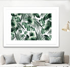 Tropical Jungle Leaves 7  by Anitas Bellas Art on GIANT ART - green botanical leaves