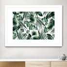 Tropical Jungle Leaves 7  by Anitas Bellas Art on GIANT ART - green botanical leaves