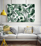 Tropical Jungle Leaves 7  by Anitas Bellas Art on GIANT ART - green botanical leaves