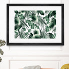 Tropical Jungle Leaves 7  by Anitas Bellas Art on GIANT ART - green botanical leaves