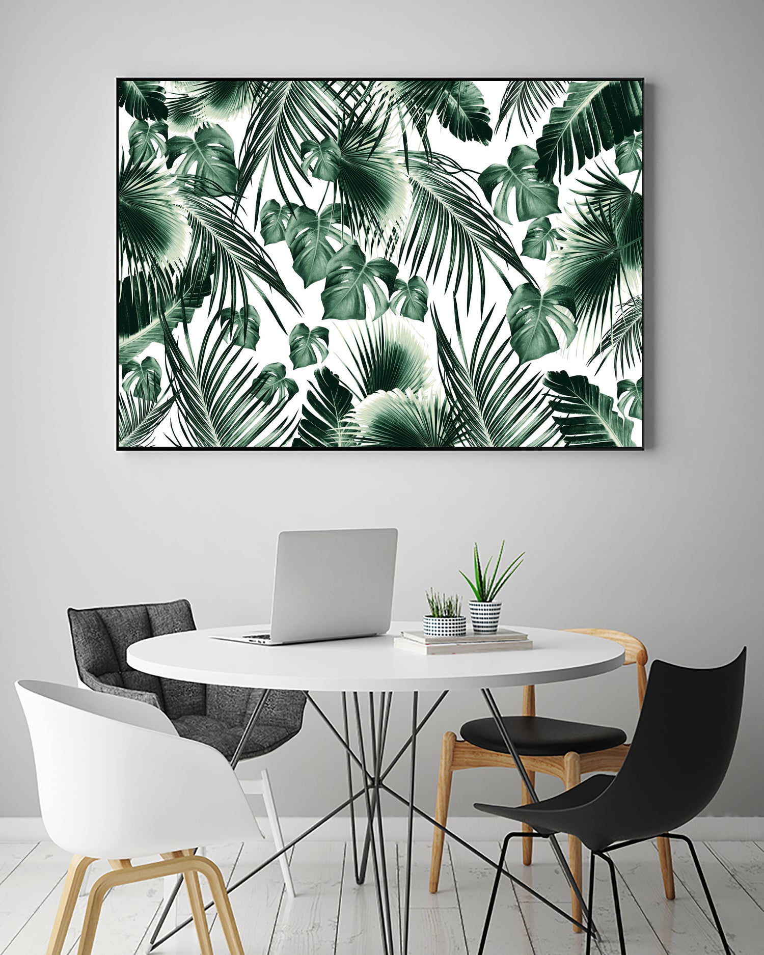 Tropical Jungle Leaves 7  by Anitas Bellas Art on GIANT ART - green botanical leaves