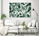 Tropical Jungle Leaves 7  by Anitas Bellas Art on GIANT ART - green botanical leaves