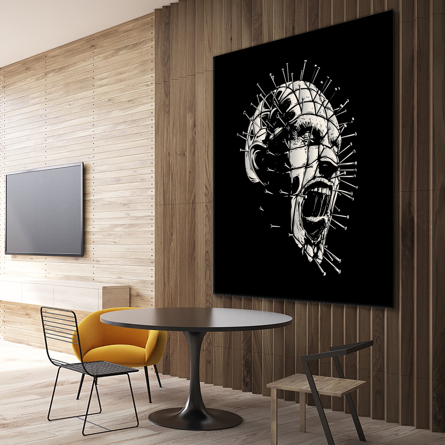 Pinhead by Nick Beery on GIANT ART - black digital drawing