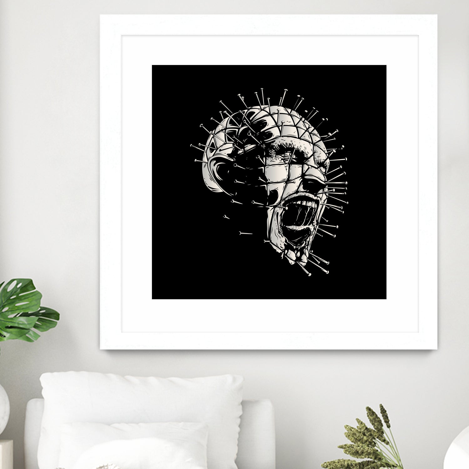 Pinhead by Nick Beery on GIANT ART - black digital drawing