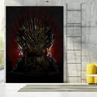 Iron Throne by Nikita Abakumov on GIANT ART - black digital painting