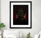 Iron Throne by Nikita Abakumov on GIANT ART - black digital painting