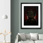 Iron Throne by Nikita Abakumov on GIANT ART - black digital painting