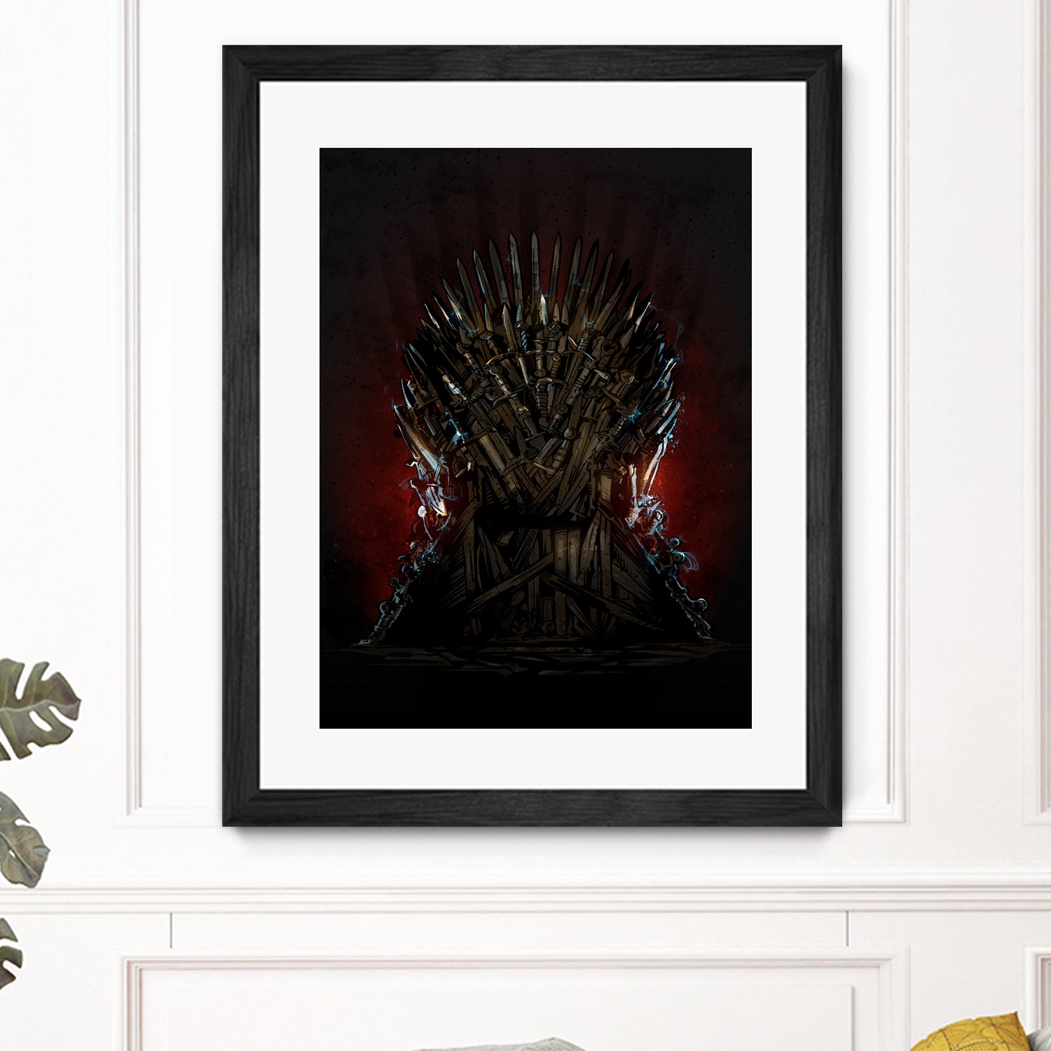 Iron Throne by Nikita Abakumov on GIANT ART - black digital painting