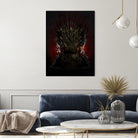 Iron Throne by Nikita Abakumov on GIANT ART - black digital painting