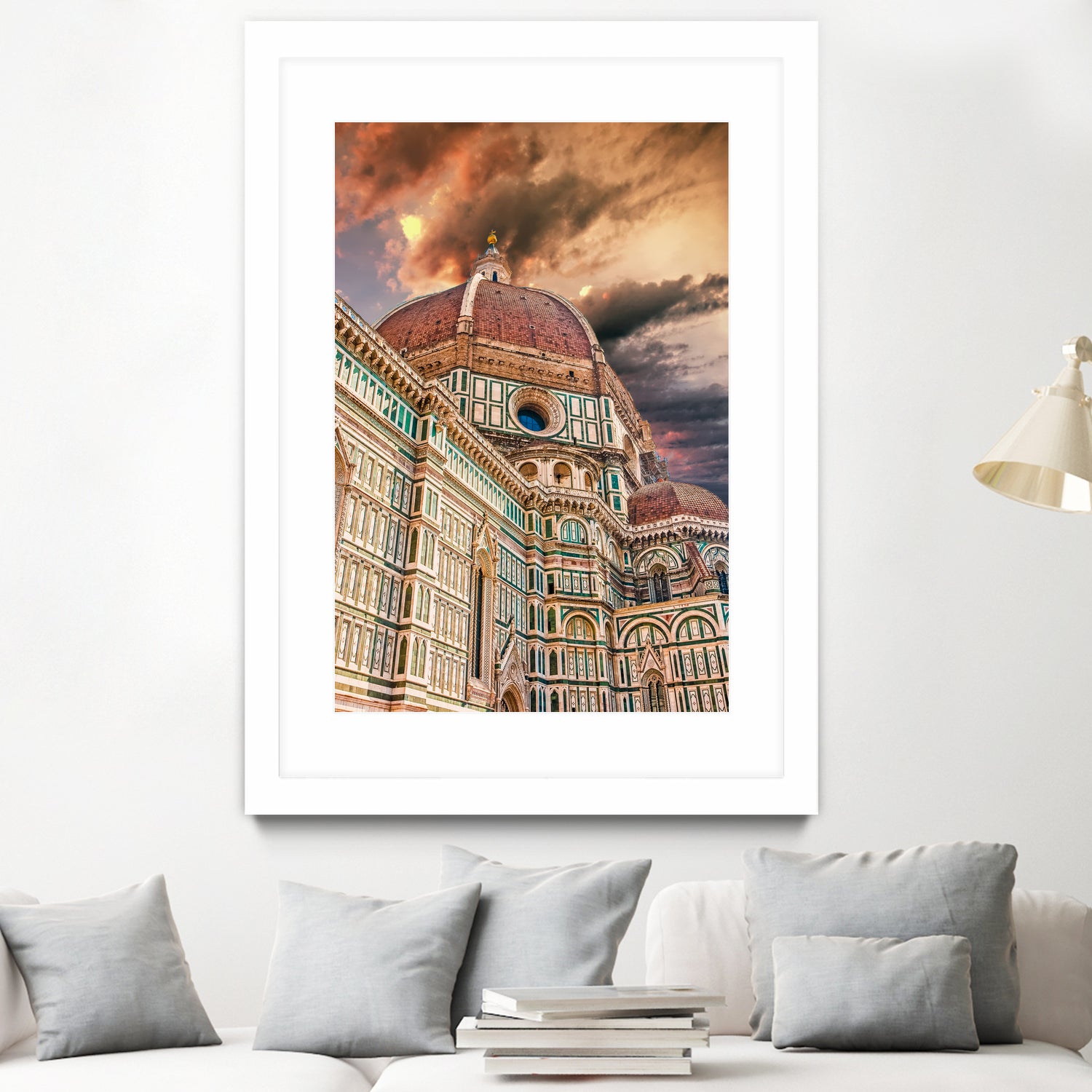 Florence Church Il Duomo by Darryl Brooks on GIANT ART - brown photo manipulation