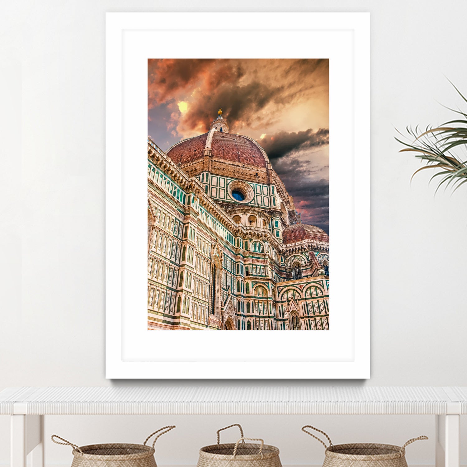 Florence Church Il Duomo by Darryl Brooks on GIANT ART - brown photo manipulation