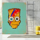 Ziggy Bartdust by Nick Beery on GIANT ART - yellow digital painting