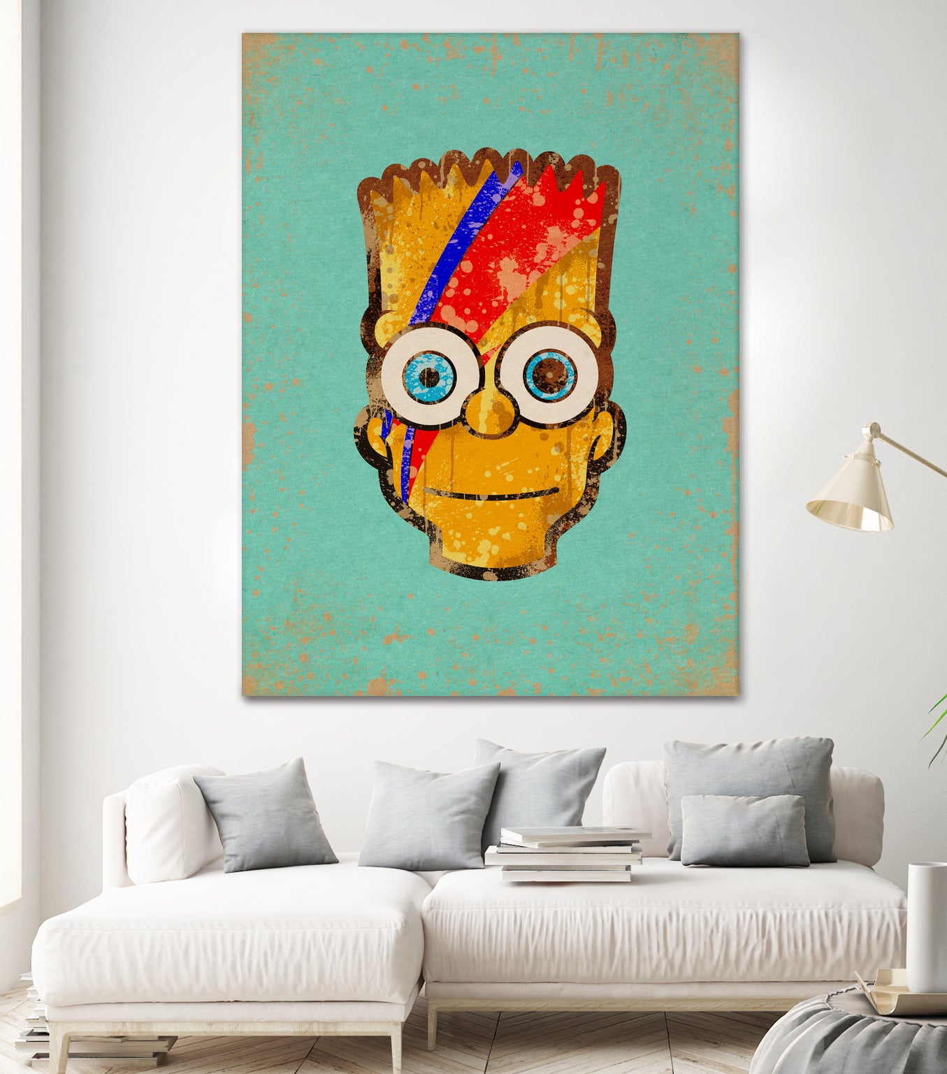 Ziggy Bartdust by Nick Beery on GIANT ART - yellow digital painting