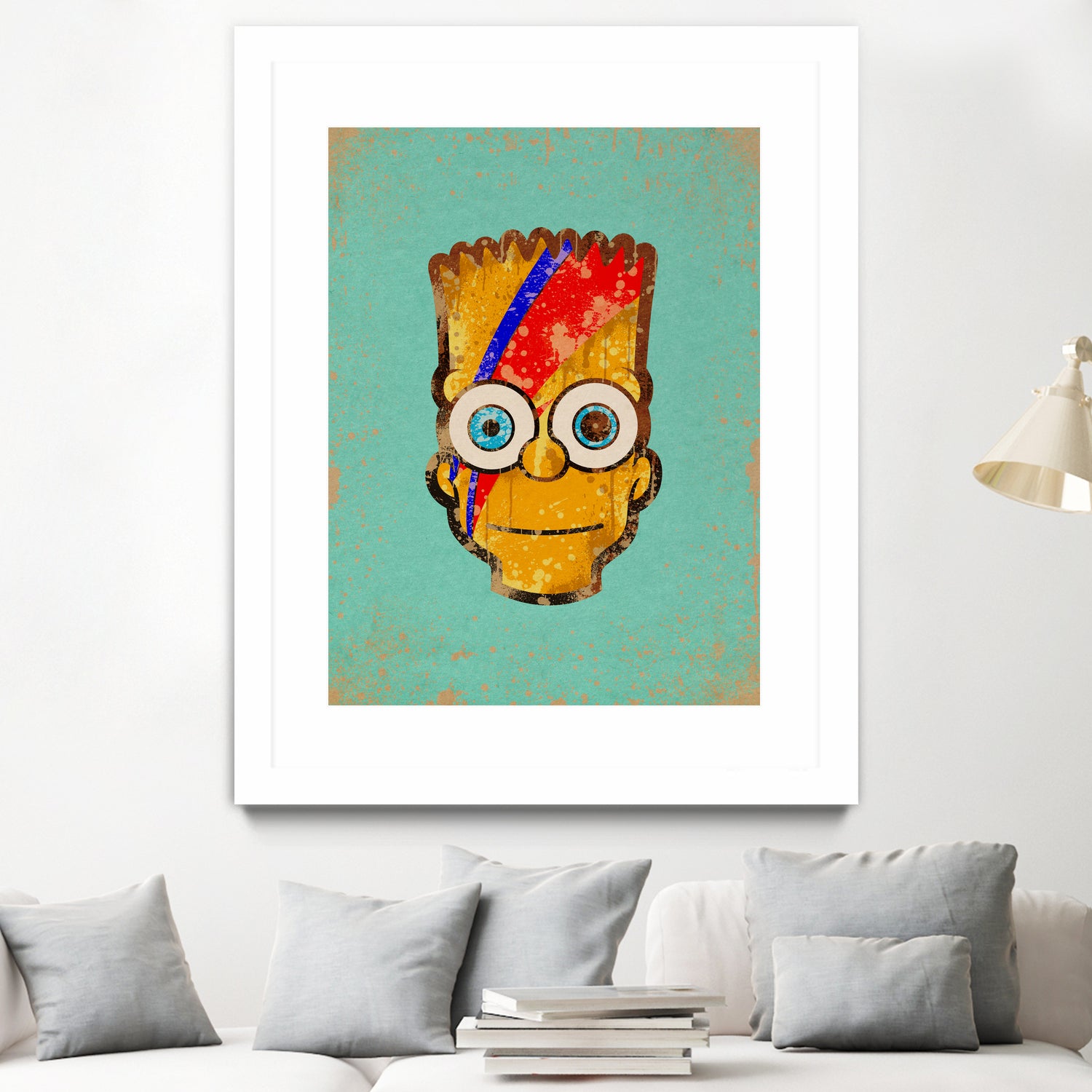 Ziggy Bartdust by Nick Beery on GIANT ART - yellow digital painting