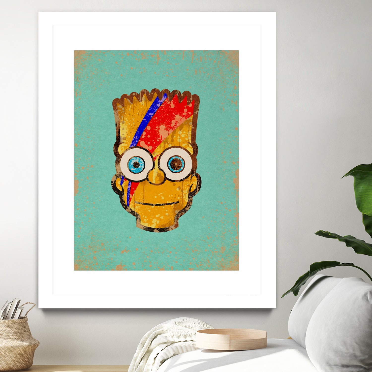 Ziggy Bartdust by Nick Beery on GIANT ART - yellow digital painting