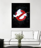 Ghostbusters by Nikita Abakumov on GIANT ART - black digital painting