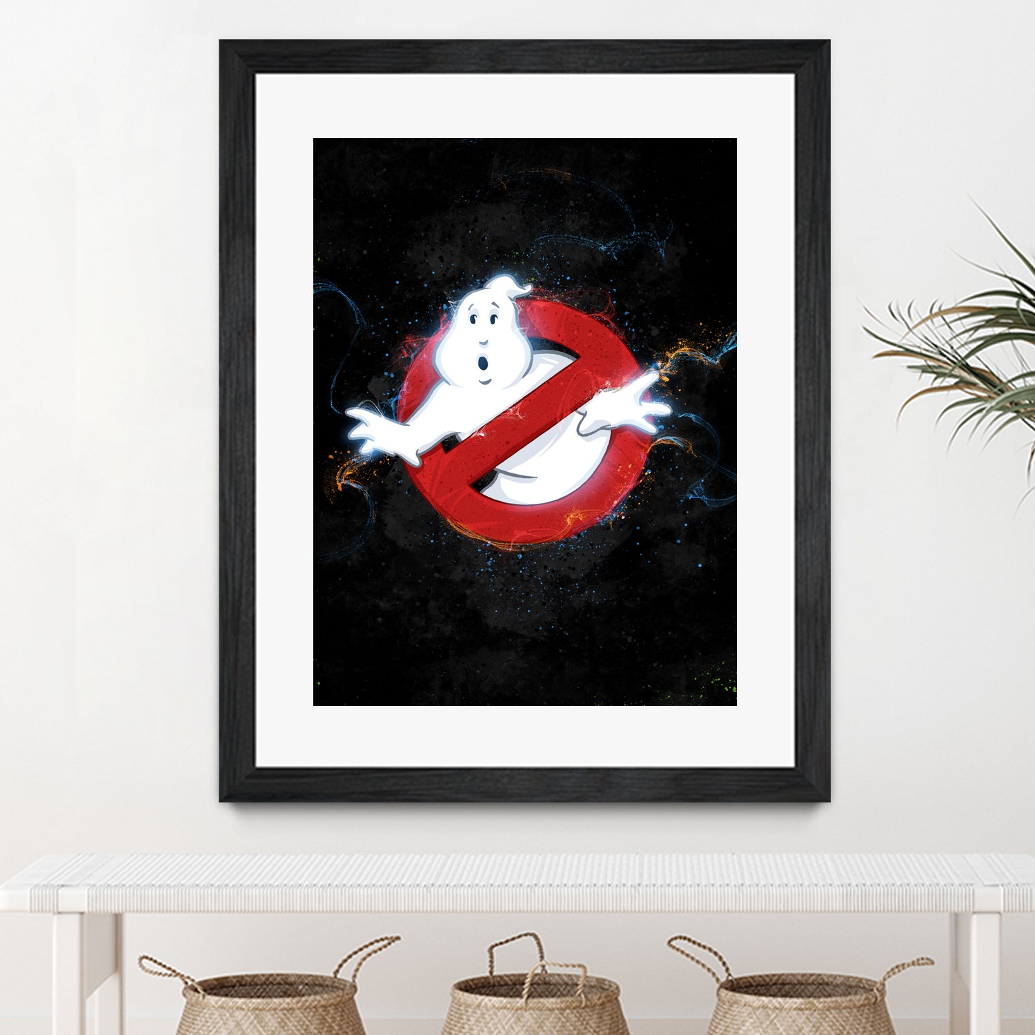 Ghostbusters by Nikita Abakumov on GIANT ART - black digital painting