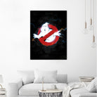 Ghostbusters by Nikita Abakumov on GIANT ART - black digital painting