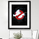 Ghostbusters by Nikita Abakumov on GIANT ART - black digital painting