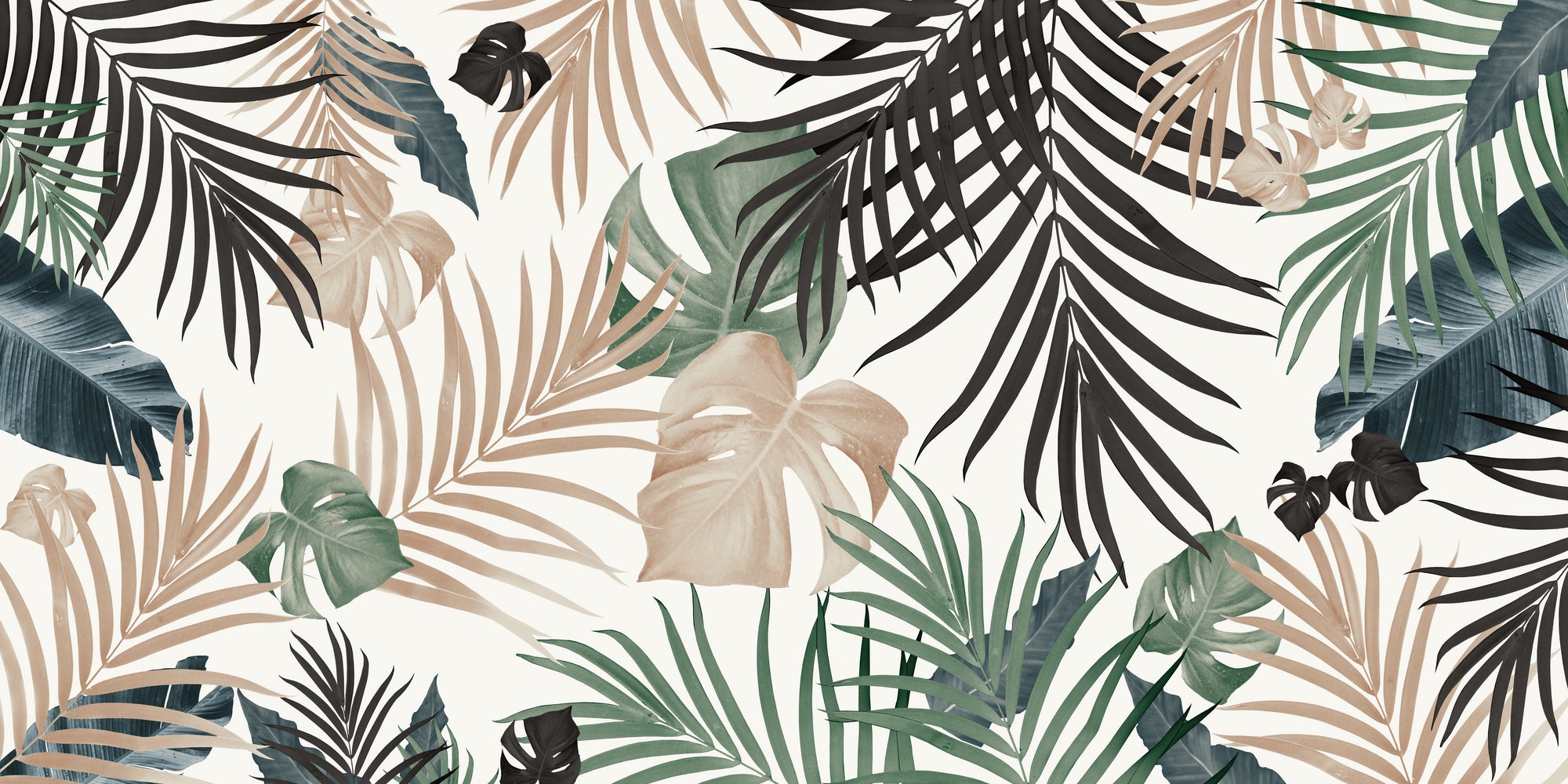 Tropical Jungle Leaves 13 by Anitas Bellas Art on GIANT ART - botanical 