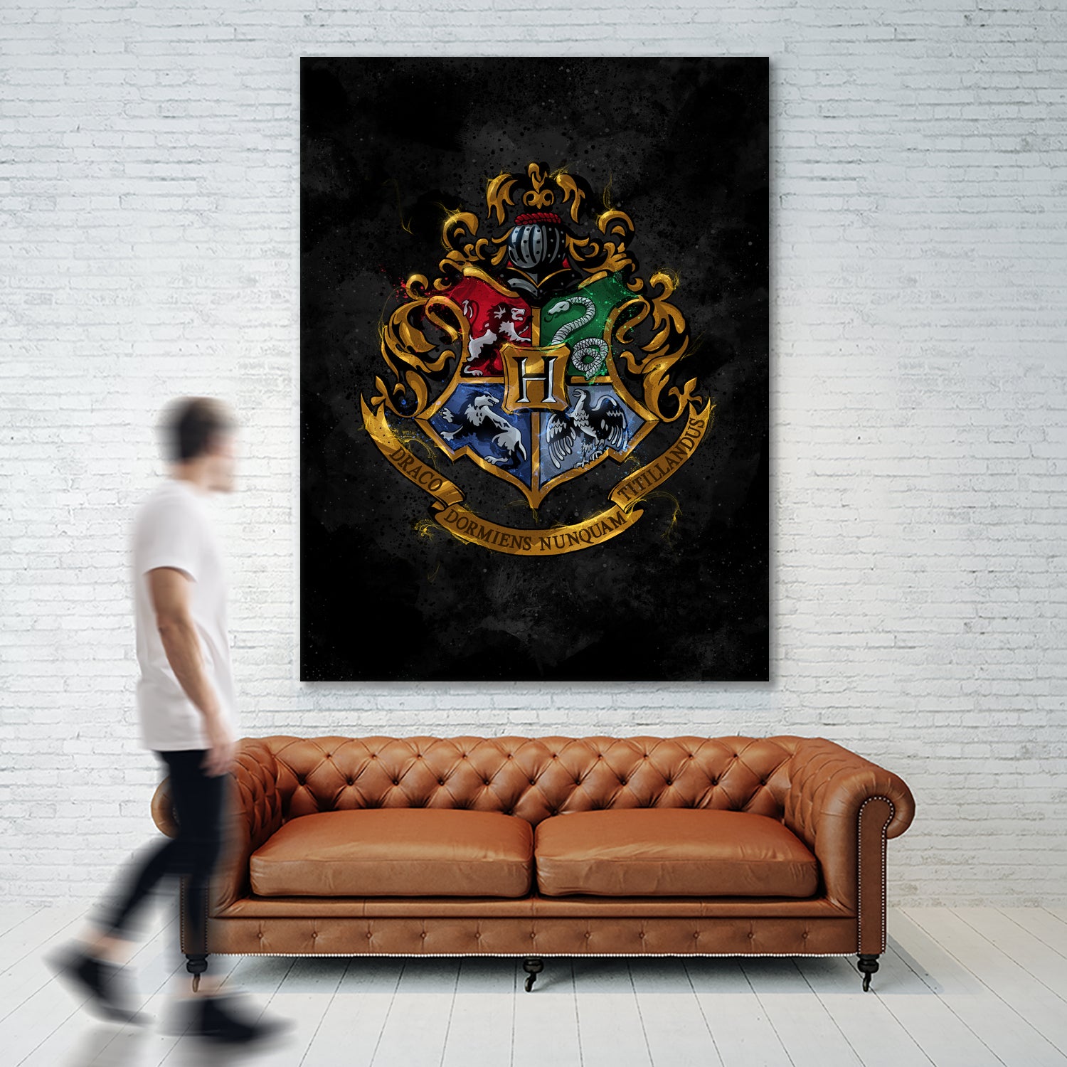 Hogwarts by Nikita Abakumov on GIANT ART - black digital painting